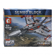 Конструктор Sembo Block Истребитель Chengdu FC-1 Xiaolong