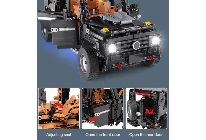 Конструктор Mould King Внедорожник Mercedes Benz G65 (аналог Лего Техник MOC 2425)