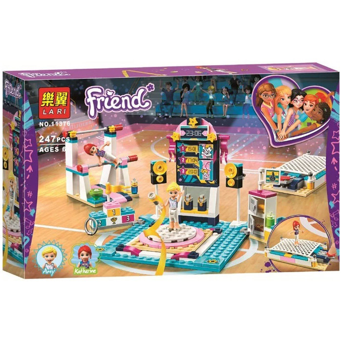 Конструктор LARI аналог Lego Friends 41372 Занятие по гимнастике