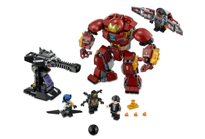 Конструктор BELA аналог Lego Super Heroes 76104 Бой Халкбастера