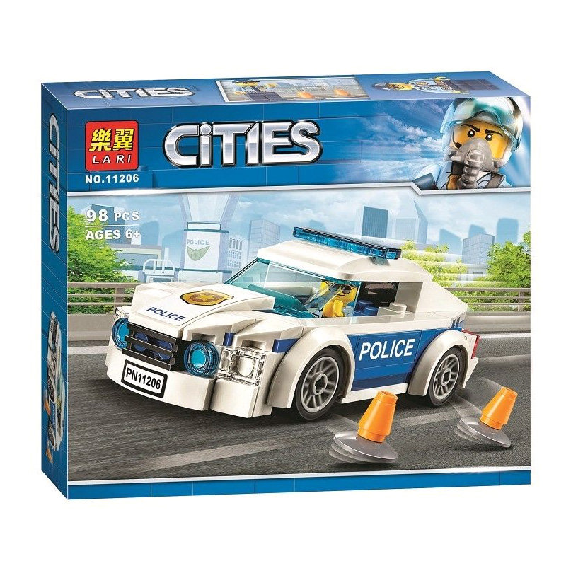 Конструктор LARI аналог Lego City 60239 Автомобиль полицейского патруля