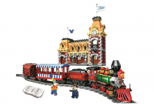 Конструктор LARI аналог Lego 71044 Поезд и станция Дисней