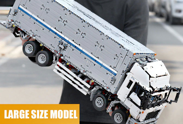 Конструктор Mould King Грузовик с прицепом (фура) Wing Body Truck (Аналог Лего Техник MOC 1389)