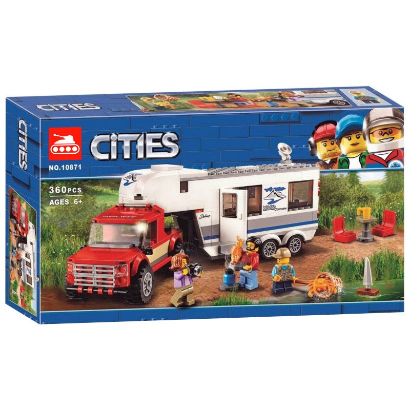 Конструктор аналог Lego City 60182 Дом на колесах