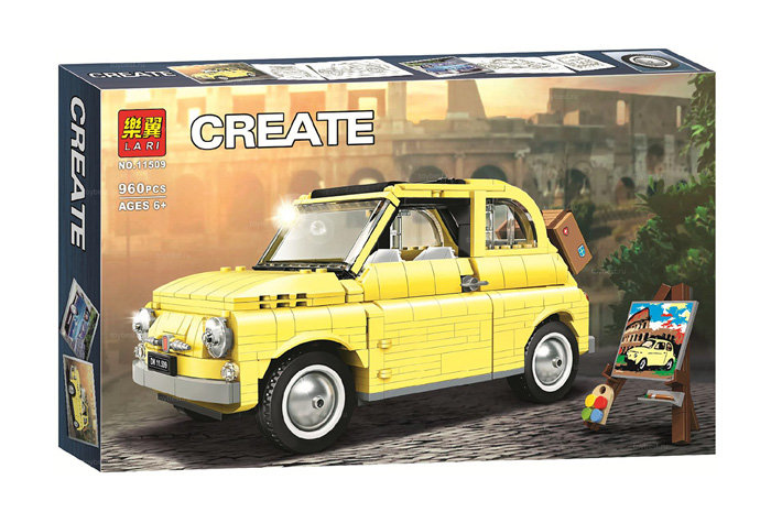 Конструктор LARI аналог LEGO 10271 Fiat 500