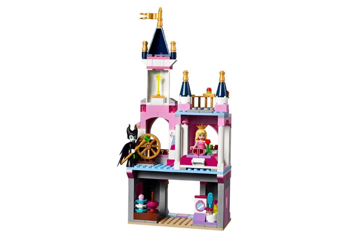 Конструктор Decool аналог Lego 41152 Сказочный замок Спящей Красавицы