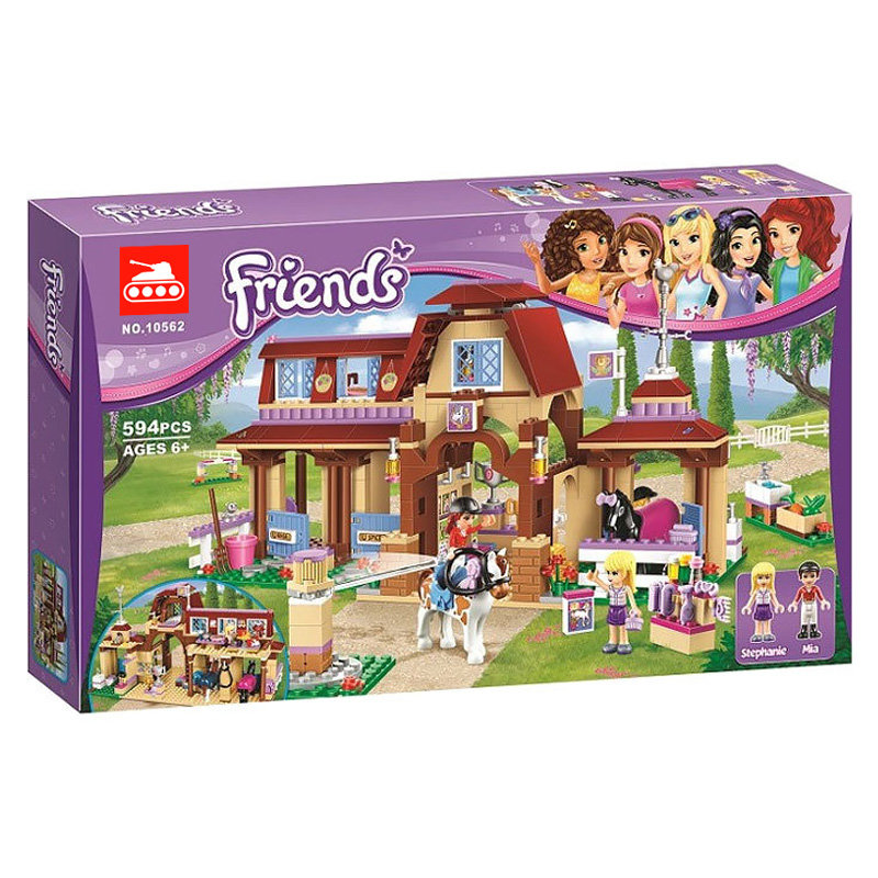 Конструктор аналог Lego Friends 41126 Клуб верховой езды