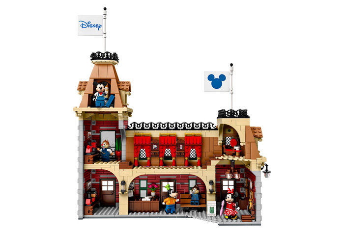 Конструктор LARI аналог Lego 71044 Поезд и станция Дисней