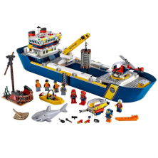 Конструктор аналог Lego City 60266 Океан: исследовательское судно