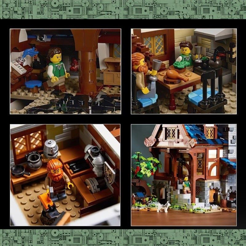 Конструктор аналог Lego Ideas 21325 Средневековая кузница