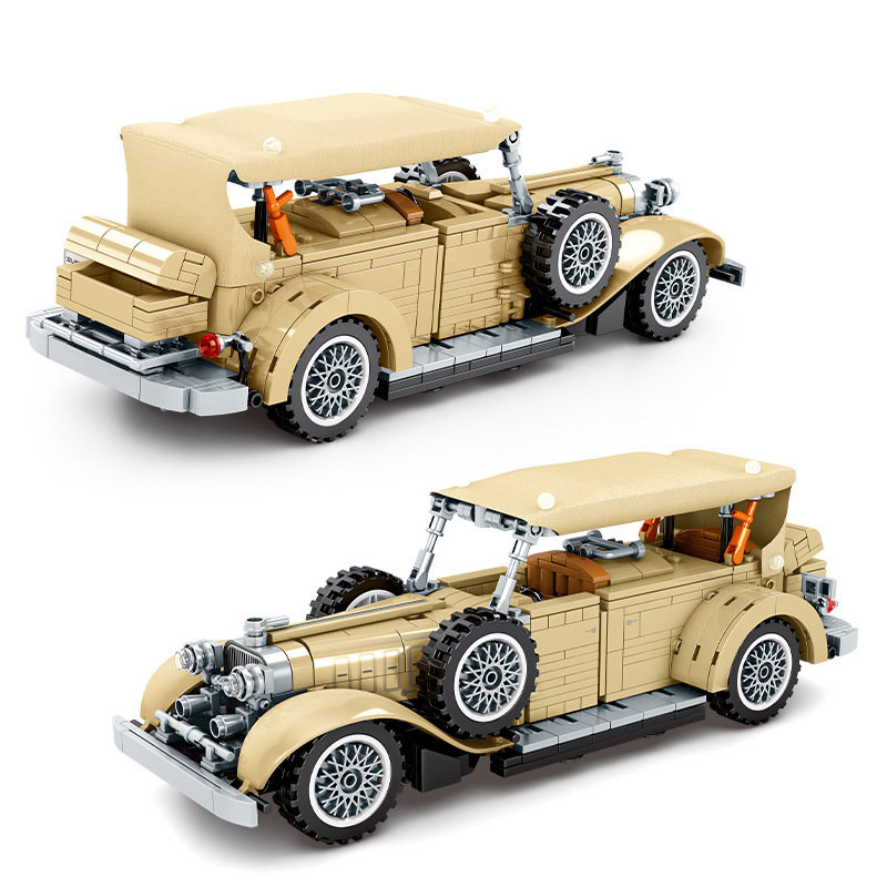 Конструктор Sembo Block Пекинский автомузей: Lincoln KB V12