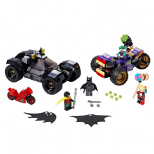 Конструктор аналог Lego DC 76159 Побег Джокера на трицикле