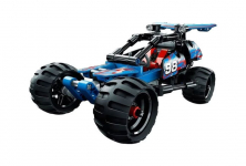 Конструктор Decool аналог LEGO 42010 Багги с инерционным двигателем