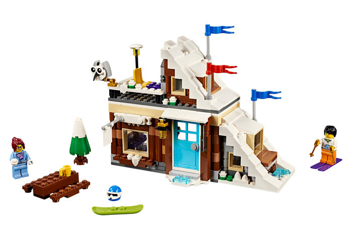 Конструктор BELA аналог LEGO 31080 Зимние каникулы