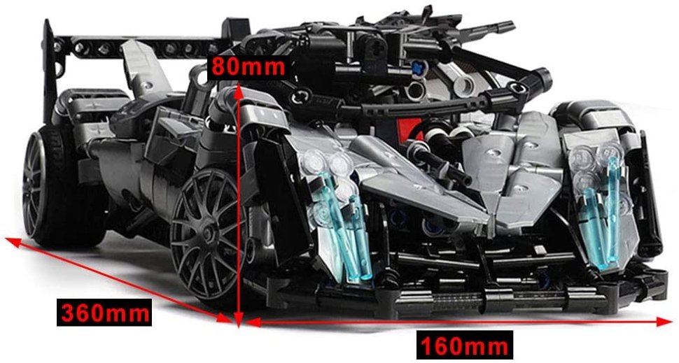 Конструктор Xingbao Суперкар Pagani Zonda на радиоуправлении
