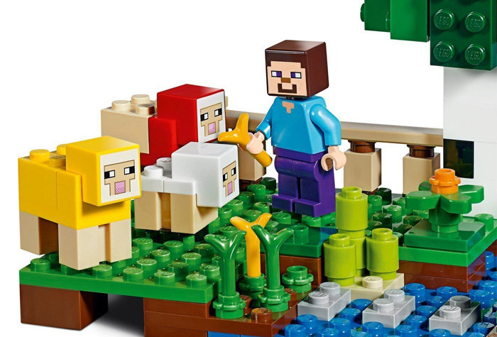 Конструктор LARI аналог LEGO 21153 Шерстяная ферма