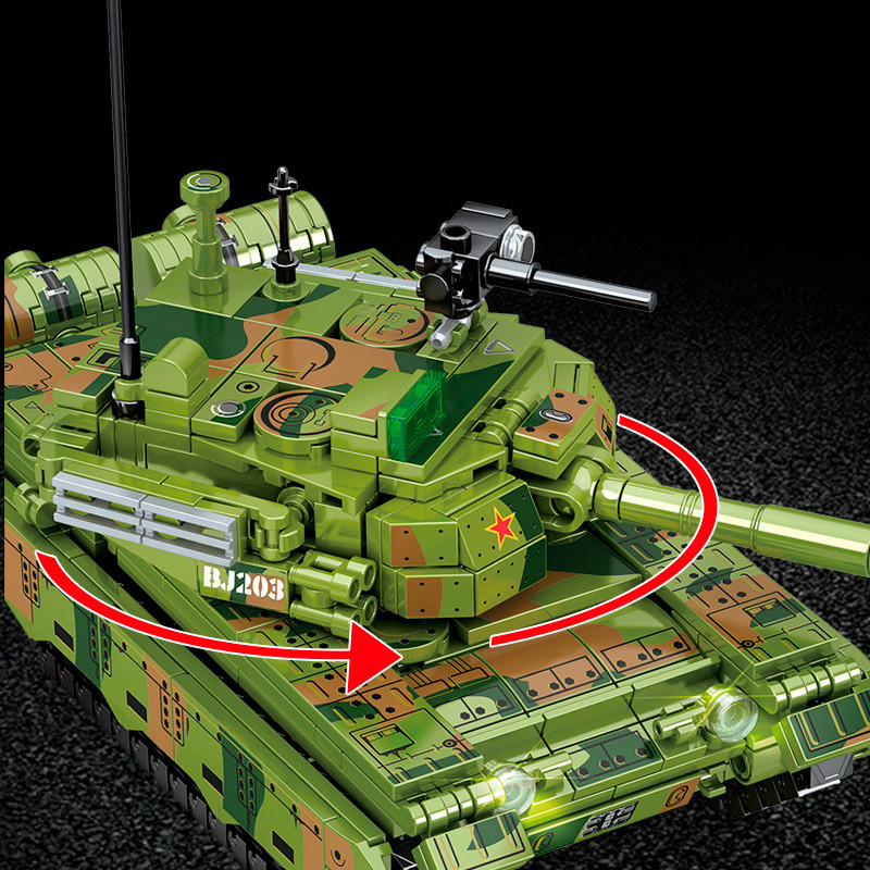 Конструктор Sembo Block Основной боевой танк Type 99A