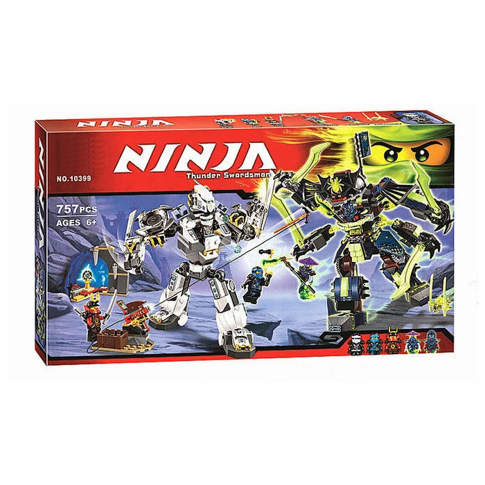 Конструктор BELA аналог Lego Ninjago 70737 Битва механических титанов