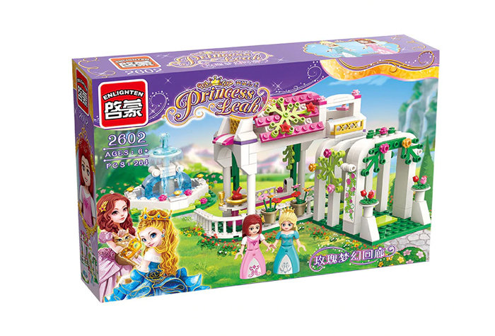 Конструктор Qman (Enlighten Brick) Сад принцессы