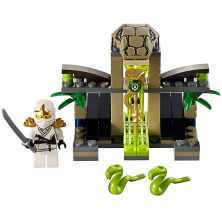 Конструктор BELA аналог Lego Ninjago 9440 Храм Веномари
