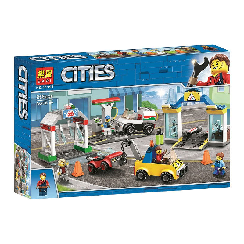 Конструктор LARI аналог Lego City 60232 Автостоянка