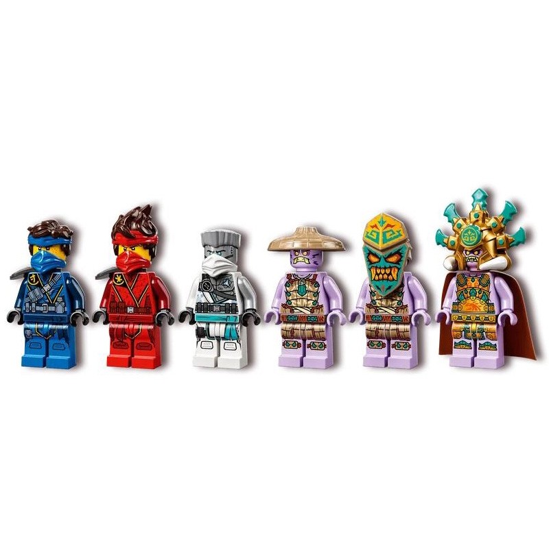 Конструктор аналог Lego Ninjago 71748 Морская битва на катамаране