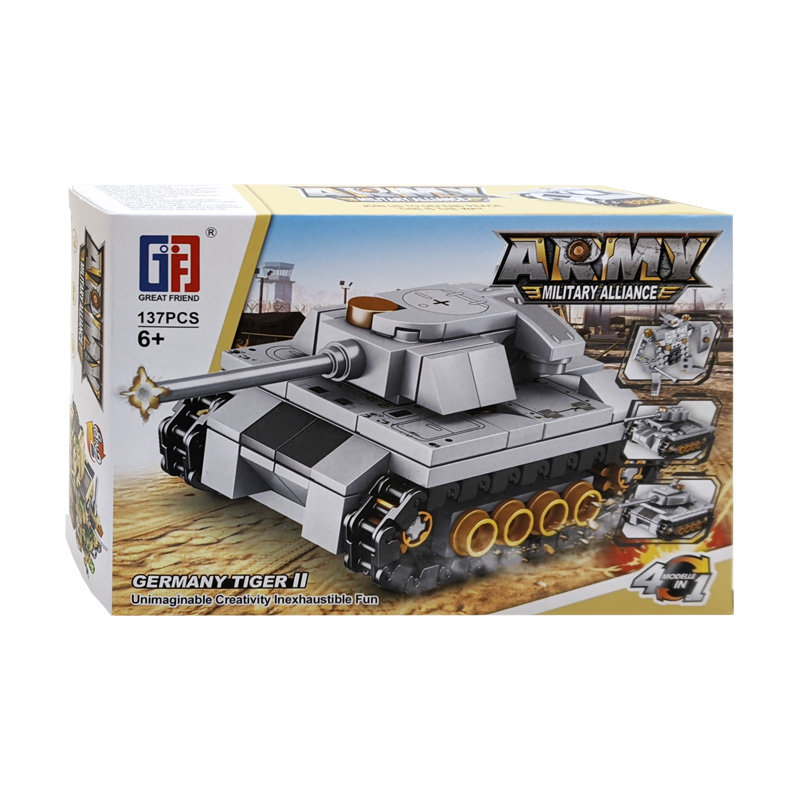 Конструктор Great Friend Военная техника (8 в 1)