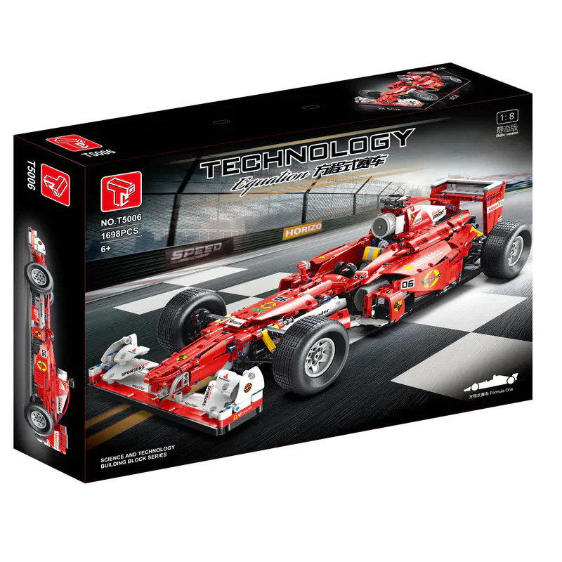 Конструктор TGL Болид Formula One (красный)