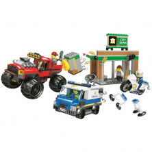 Конструктор LARI аналог Lego City 60245 Ограбление полицейского монстр-трака