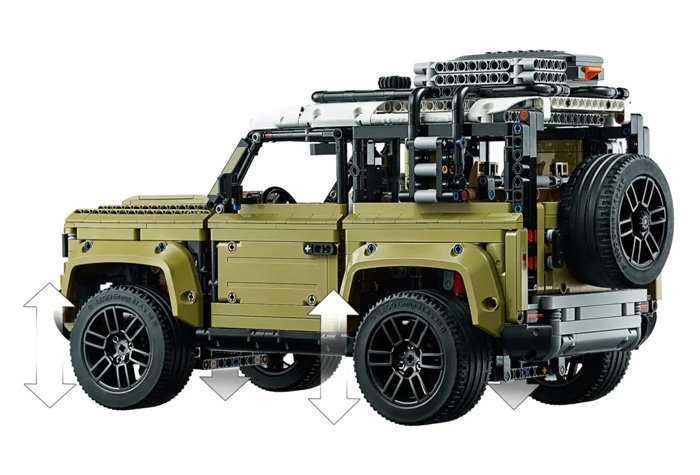Конструктор Lion King (Lepin) аналог Lego Technic 42110 Land Rover Defender