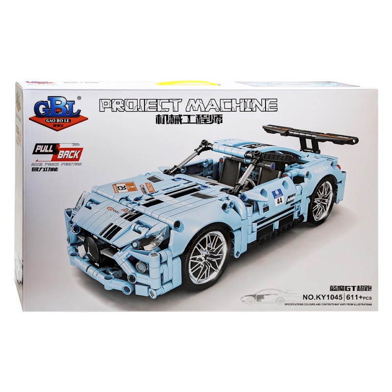 Конструктор GBL Суперкар Blue Devil GT