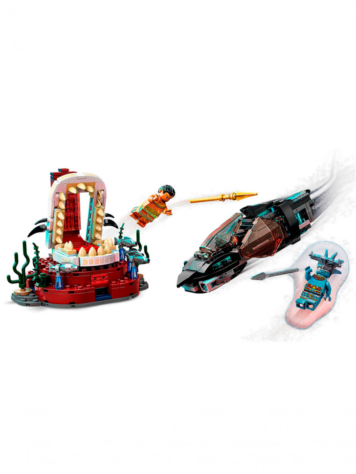 Конструктор аналог Lego Super Heroes 76213 Чёрная Пантера: Тронный зал короля Нэмора
