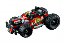 Конструктор Decool аналог LEGO 42073 Красный гоночный автомобиль