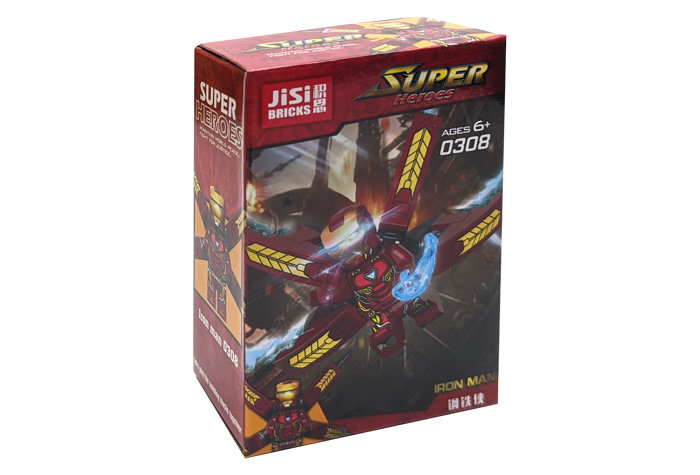Конструктор JiSi Bricks (Decool) Супергерои: большой набор минифигурок 16 шт