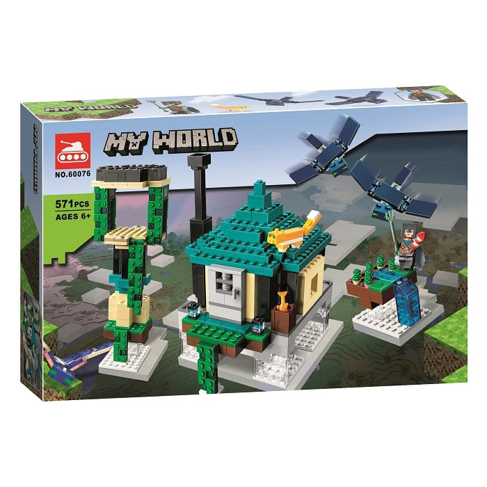 Конструктор LARI аналог Lego Minecraft 21173 Небесная башня
