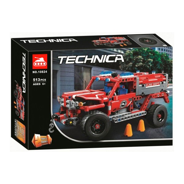 Конструктор аналог Lego Technic 42075 Служба быстрого реагирования