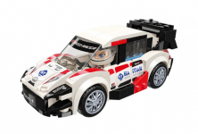 Конструктор Qman (Enlighten Brick) Спорткар Aurora WRC-11