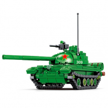 Конструктор Sembo Block Основной боевой танк Type 59