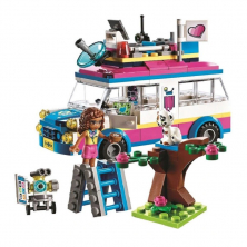 Конструктор BELA аналог Lego Friends 41333 Передвижная научная лаборатория Оливии