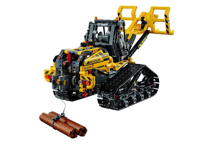 Конструктор JiSi Bricks (Decool) аналог LEGO 42094 Гусеничный погрузчик (2 в 1)