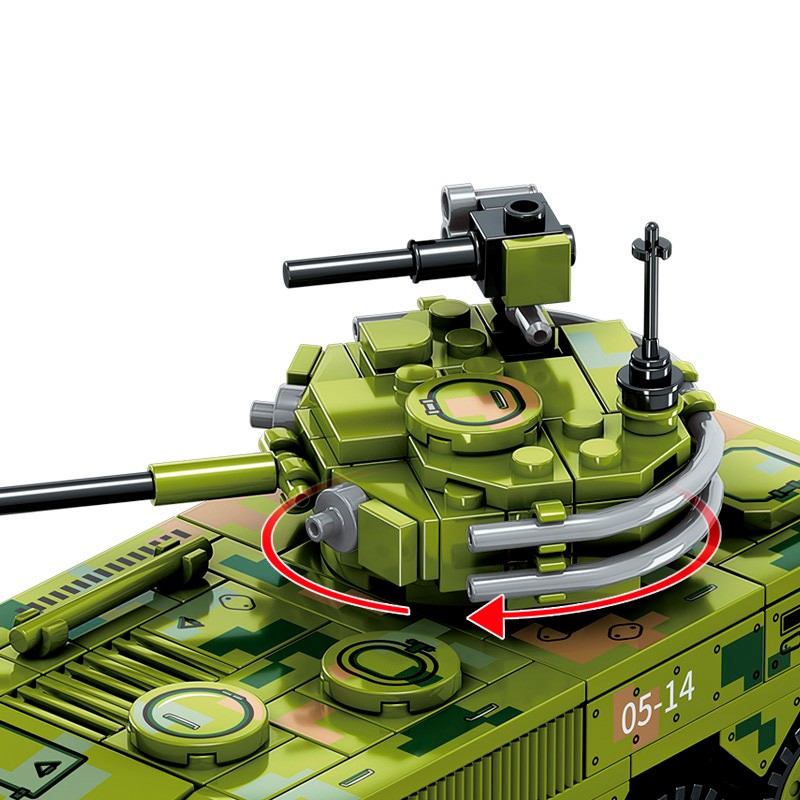 Конструктор Sembo Block Боевая машина пехоты 8x8