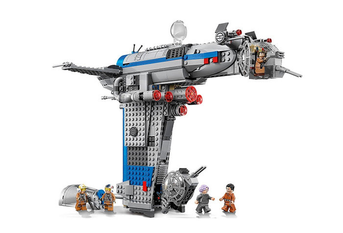 Конструктор LARI аналог LEGO 75188 Бомбардировщик Сопротивления