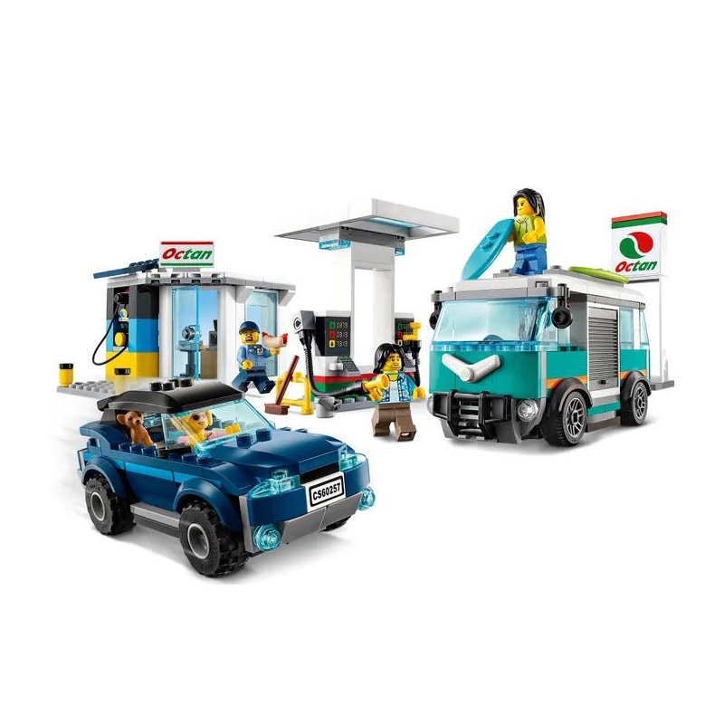 Конструктор аналог Lego City 60257 Станция технического обслуживания