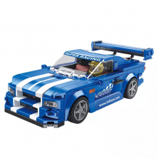 Конструктор Panlos Brick Спорткар Nissan GT-RR36