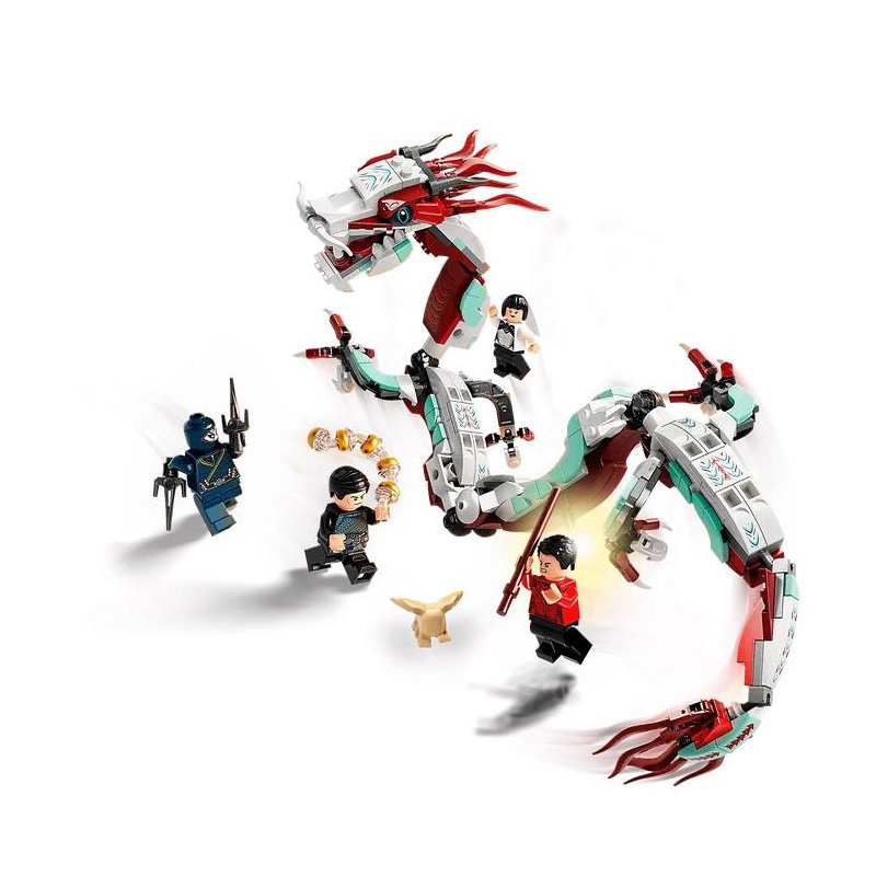 Конструктор аналог Lego Super Heroes 76177 Битва в древней деревне
