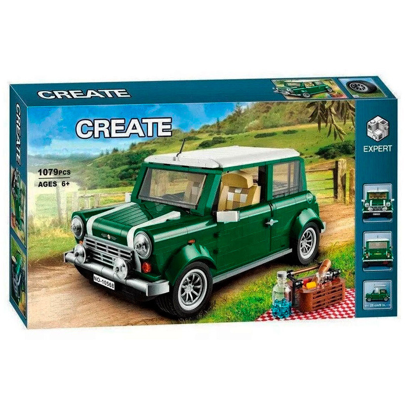 Конструктор аналог Лего Креатор 10242 Mini Cooper MK VII