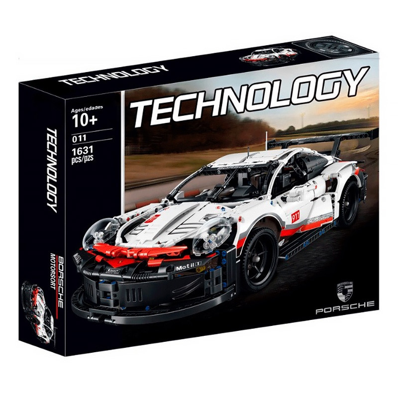 Конструктор аналог Lego Technic 42096 Спорткар Porsche 911 RSR