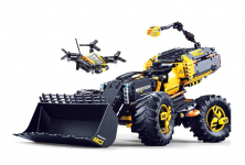 Конструктор Decool аналог LEGO 42081 Volvo Колёсный погрузчик ZEUX