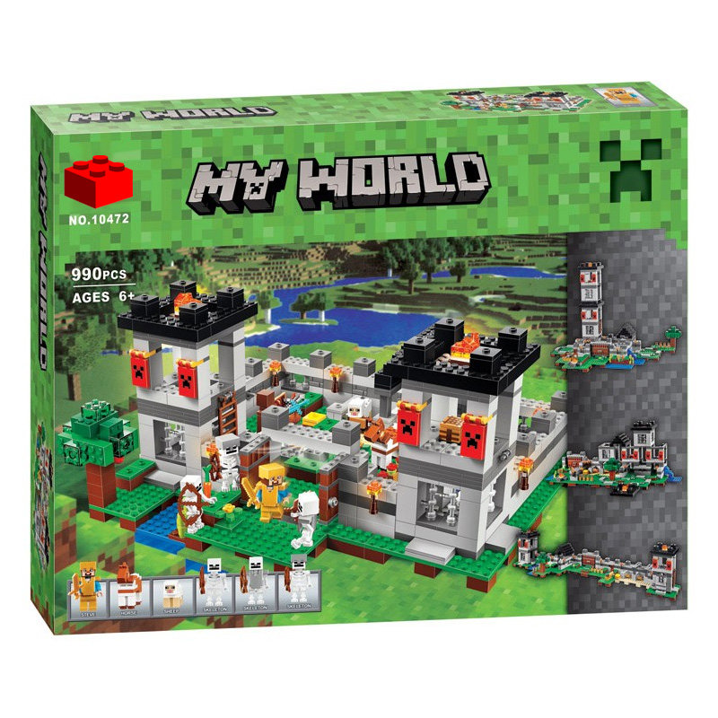 Конструктор аналог Lego Minecraft 21127 Крепость