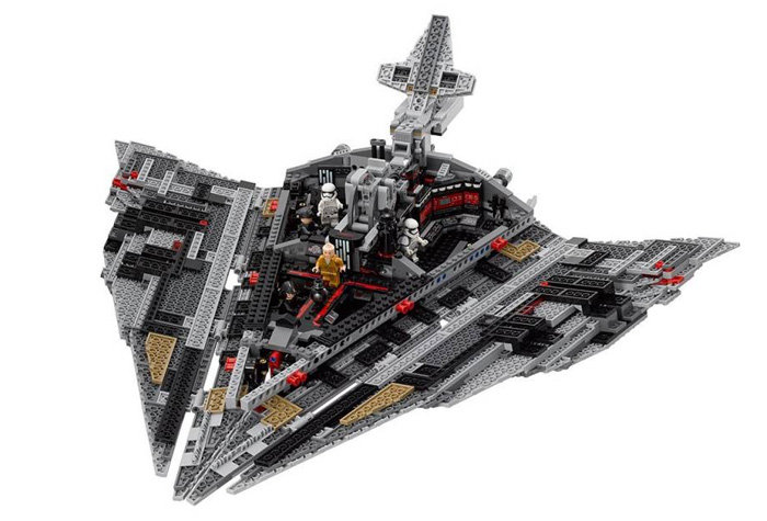 Конструктор BELA аналог LEGO 75190 Звёздный разрушитель Первого Ордена